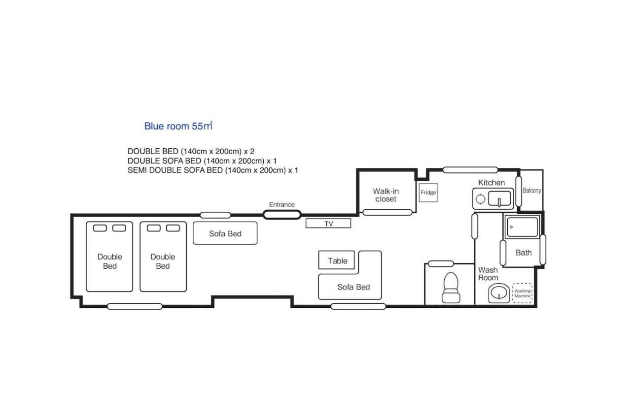 Es41 Elizabeth Garden Shinmachi Appartement Osaka Buitenkant foto